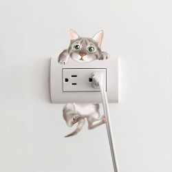 Sienų lipdukas - Mielas kačiukas